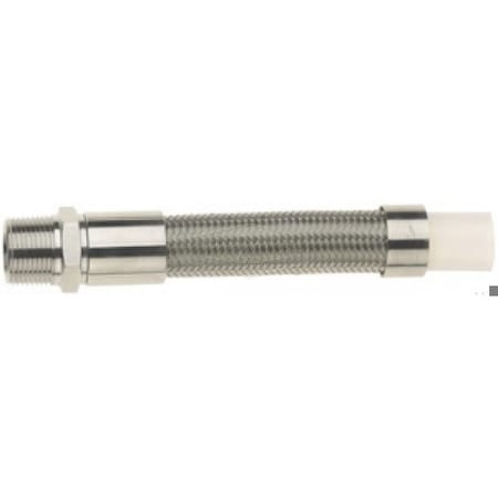 Dixon Nominal Smooth Bore Non-Conductive Hose, 3/4 in Nominal, 1 ft L, 1100 psi Working, PTFE WSB-12T